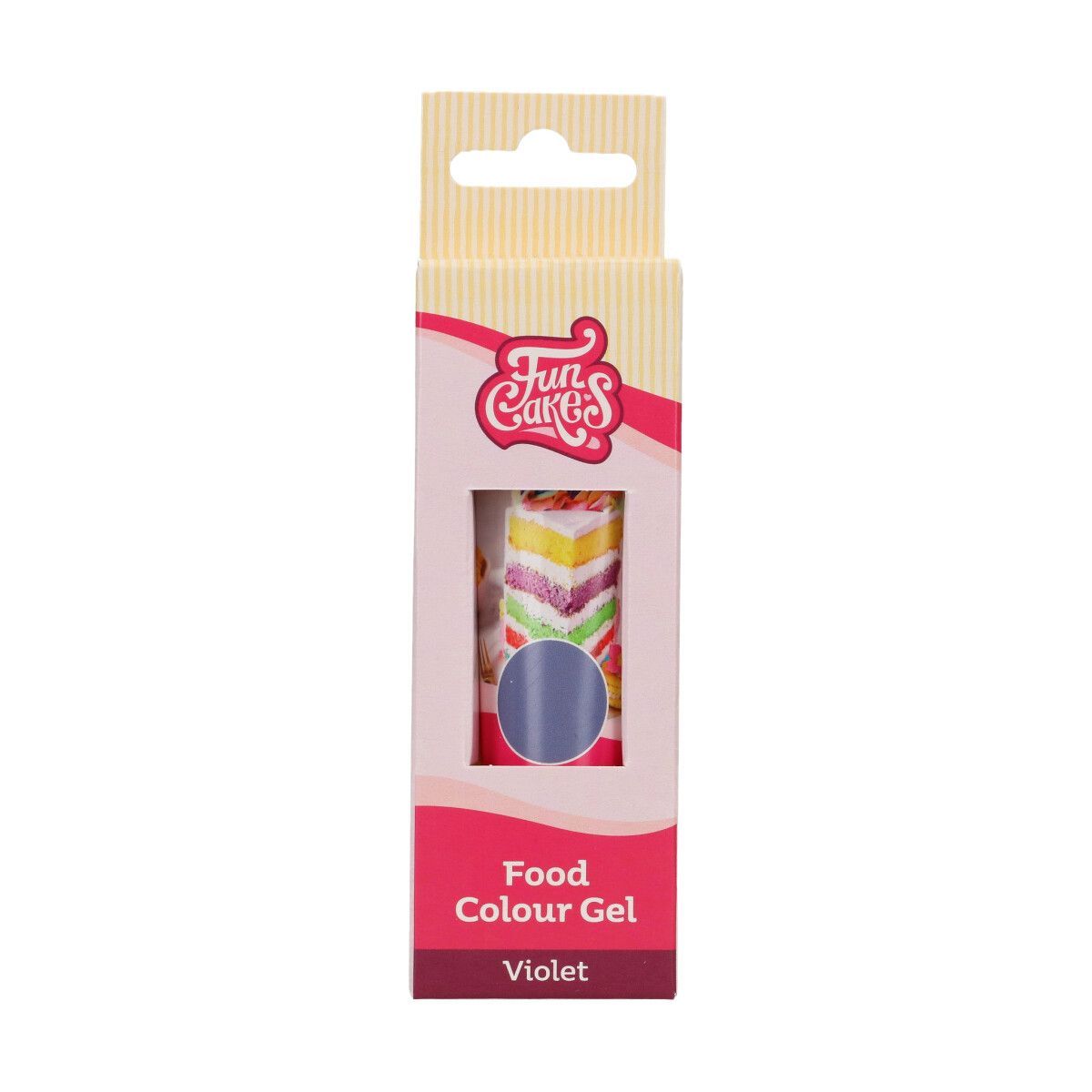 FunCakes FunColours GEL -VIOLET -Χρώμα Τζελ -30γρ