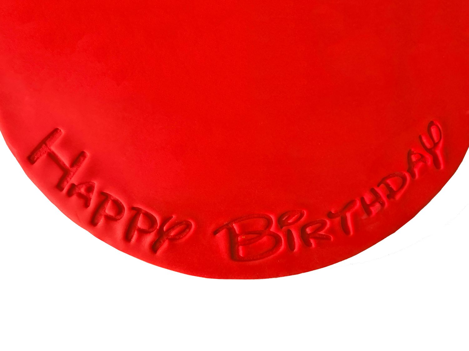 CBS Drum Stamp &#39;Happy Birthday&#39; -Σφραγίδα για τις βάσεις των τούρτων Design 1