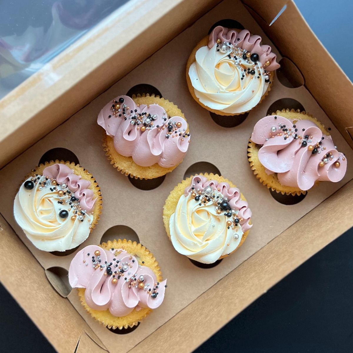 FunCakes Soft Pearls Mix 80γρ -Μείγμα  Ζαχαρωτών METALLIC LUXURY αποχρώσεις χρυσό- μαύρο- ασημί