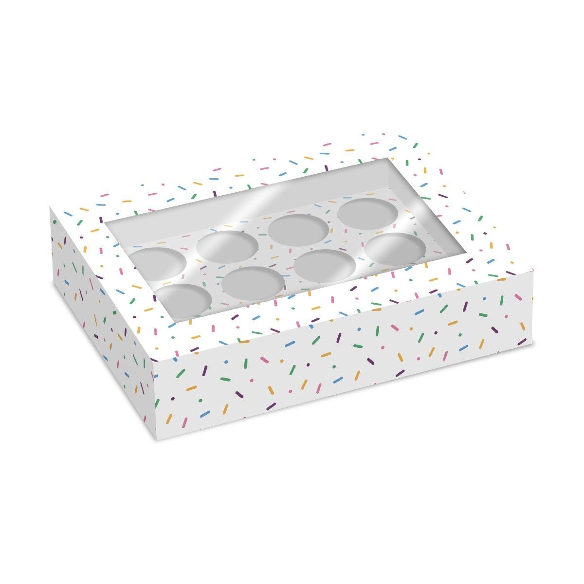 12 Cupcake Box -SPRINKLES -Κουτί για 12 Cupcakes