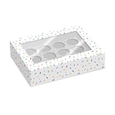12 Cupcake Box -SPRINKLES -Κουτί για 12 Cupcakes