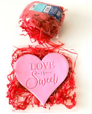 Gift Box Paper -RED Χαρτί συσκευασίας ασφαλές για επαφή με τρόφιμα 30γρ- Κόκκινο
