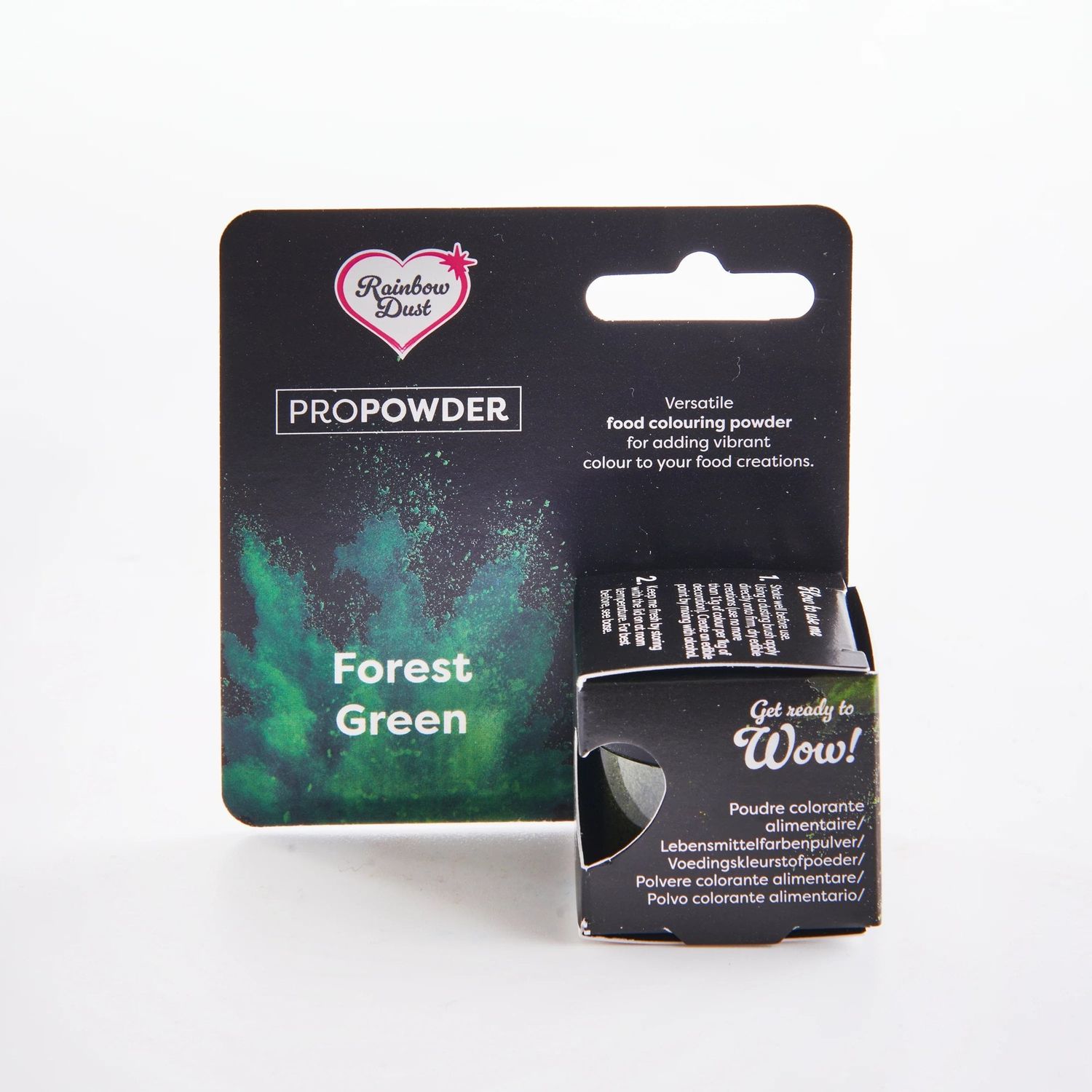 Rainbow Dust Edible Dust -Matt FOREST GREEN-Βρώσιμη Σκόνη Ματ Πράσινο του δάσους