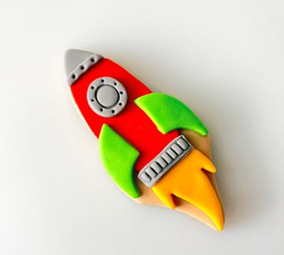 CBS Σετ 10 τμχ κουπάτ SPACE ROCKET- Κουπάτ Πύραυλος