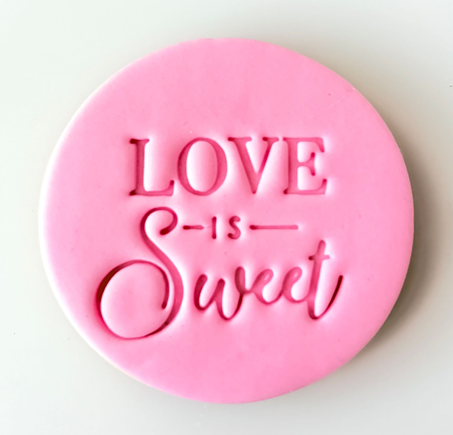 CBS Stamps 'Love is Sweet' Σφραγίδα. Σχέδιο 1