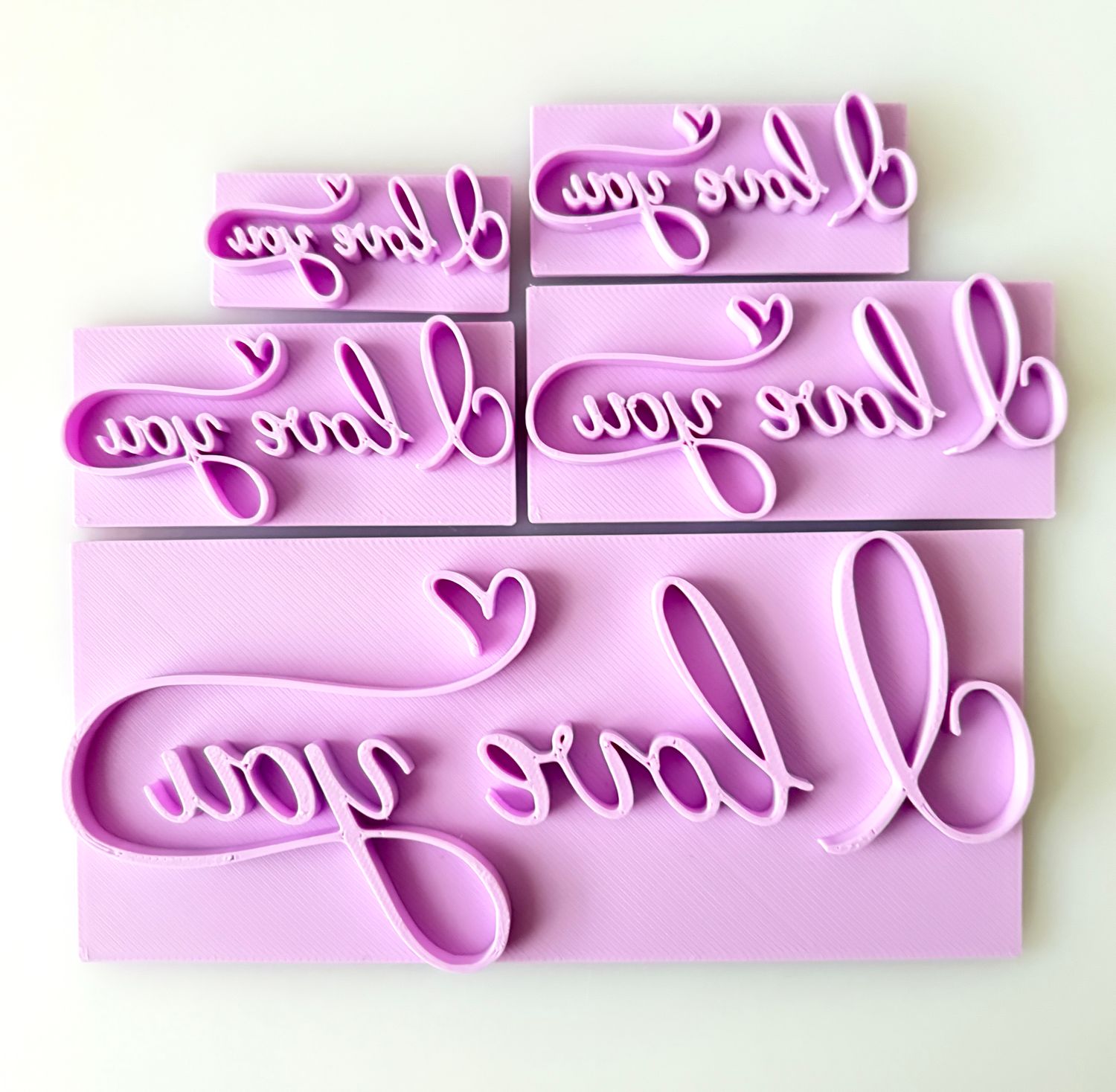 CBS Stamps 'I Love You'' Σφραγίδα. Σχέδιο 1