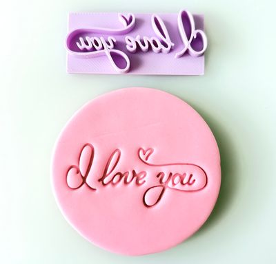 CBS Stamps 'I Love You'' Σφραγίδα. Σχέδιο 1