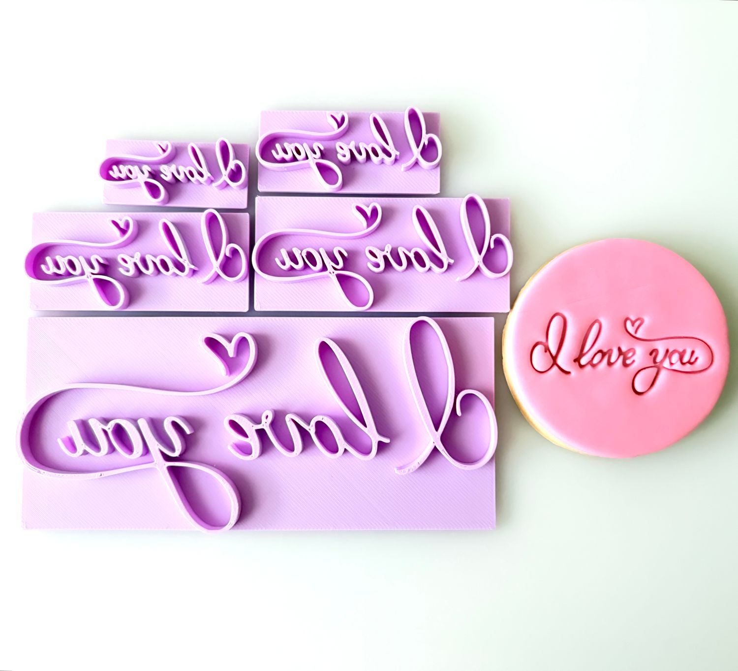 CBS Stamps 'I Love You'' Σφραγίδα. Σχέδιο 1