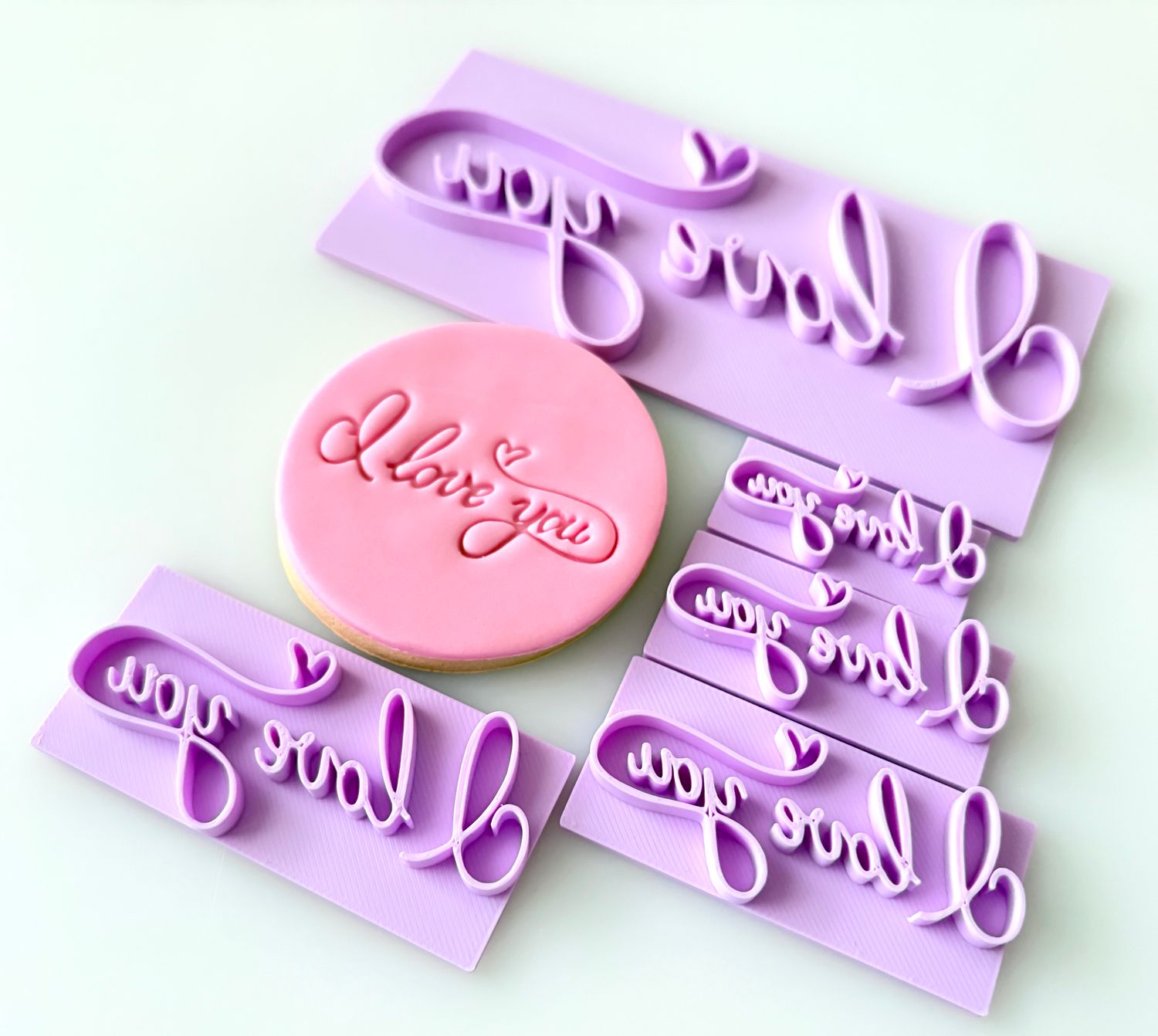 CBS Stamps 'I Love You'' Σφραγίδα. Σχέδιο 1