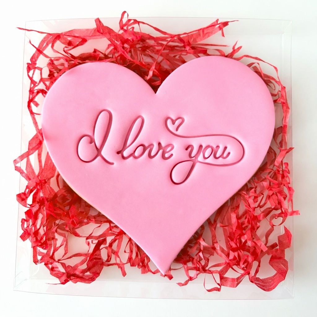 CBS Stamps 'I Love You'' Σφραγίδα. Σχέδιο 1