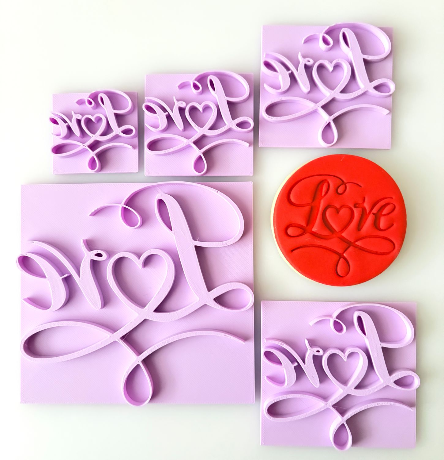 CBS Stamps 'LOVE'' Σφραγίδα. Σχέδιο 4