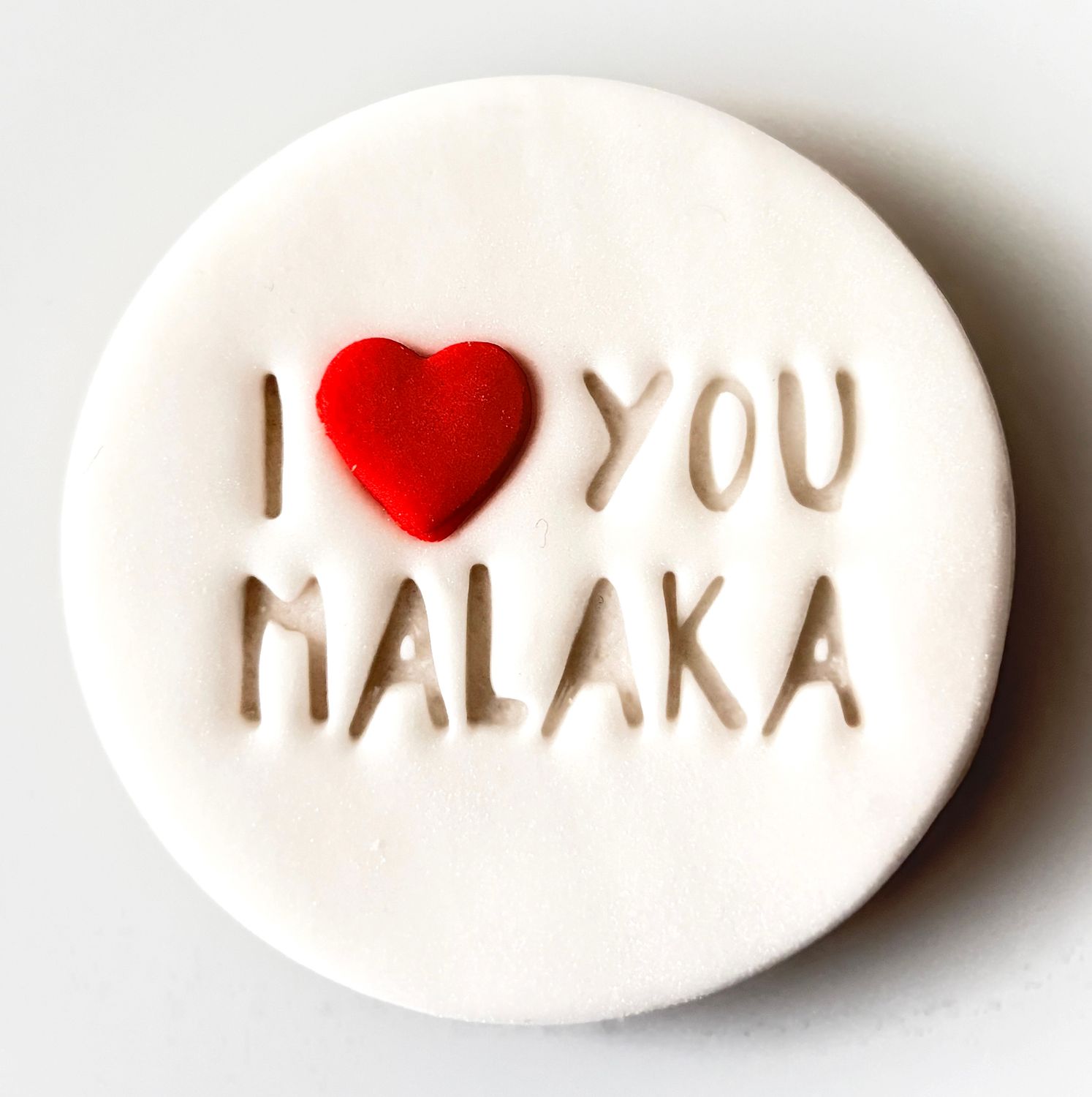 CBS Stamps 'I Love You MALAKA'' Σφραγίδα. Σχέδιο 3