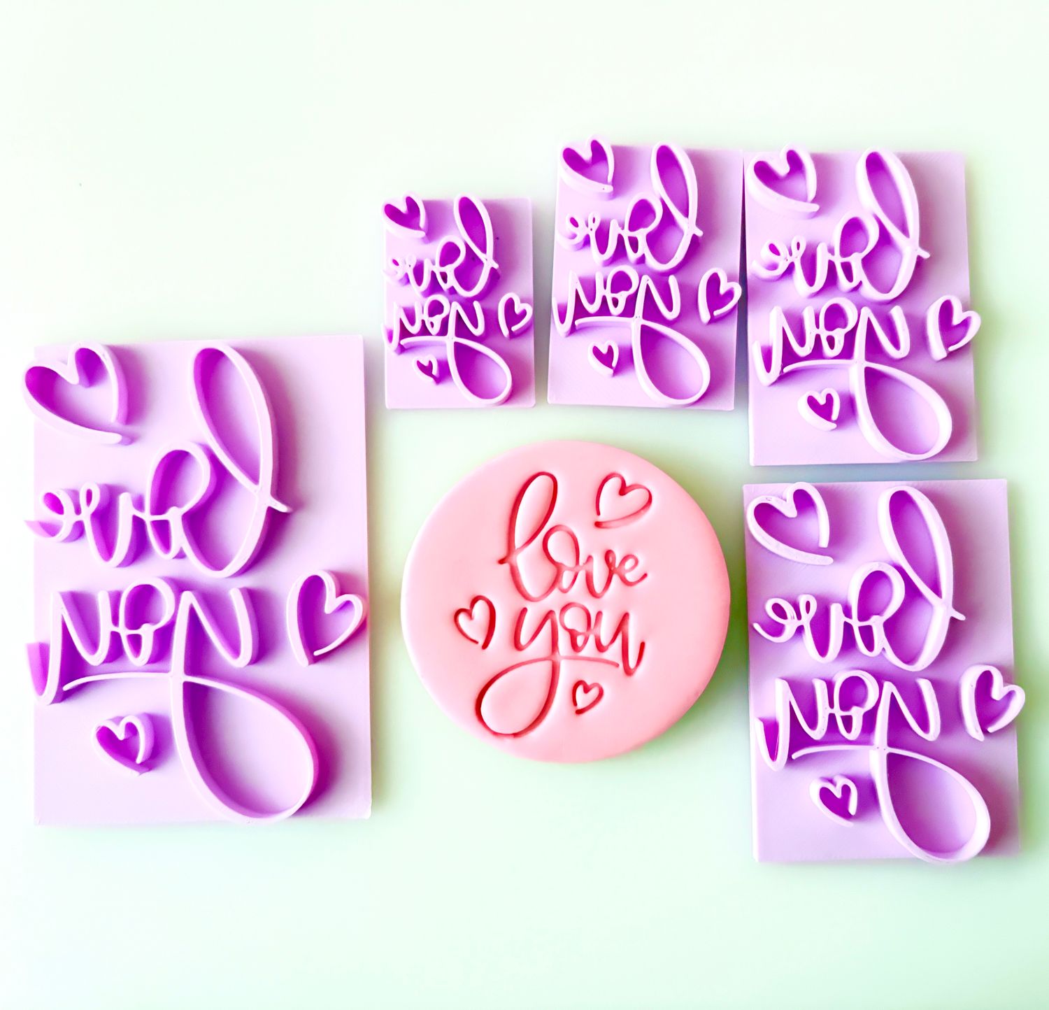 CBS Stamps 'Love You'' Σφραγίδα. Σχέδιο 2