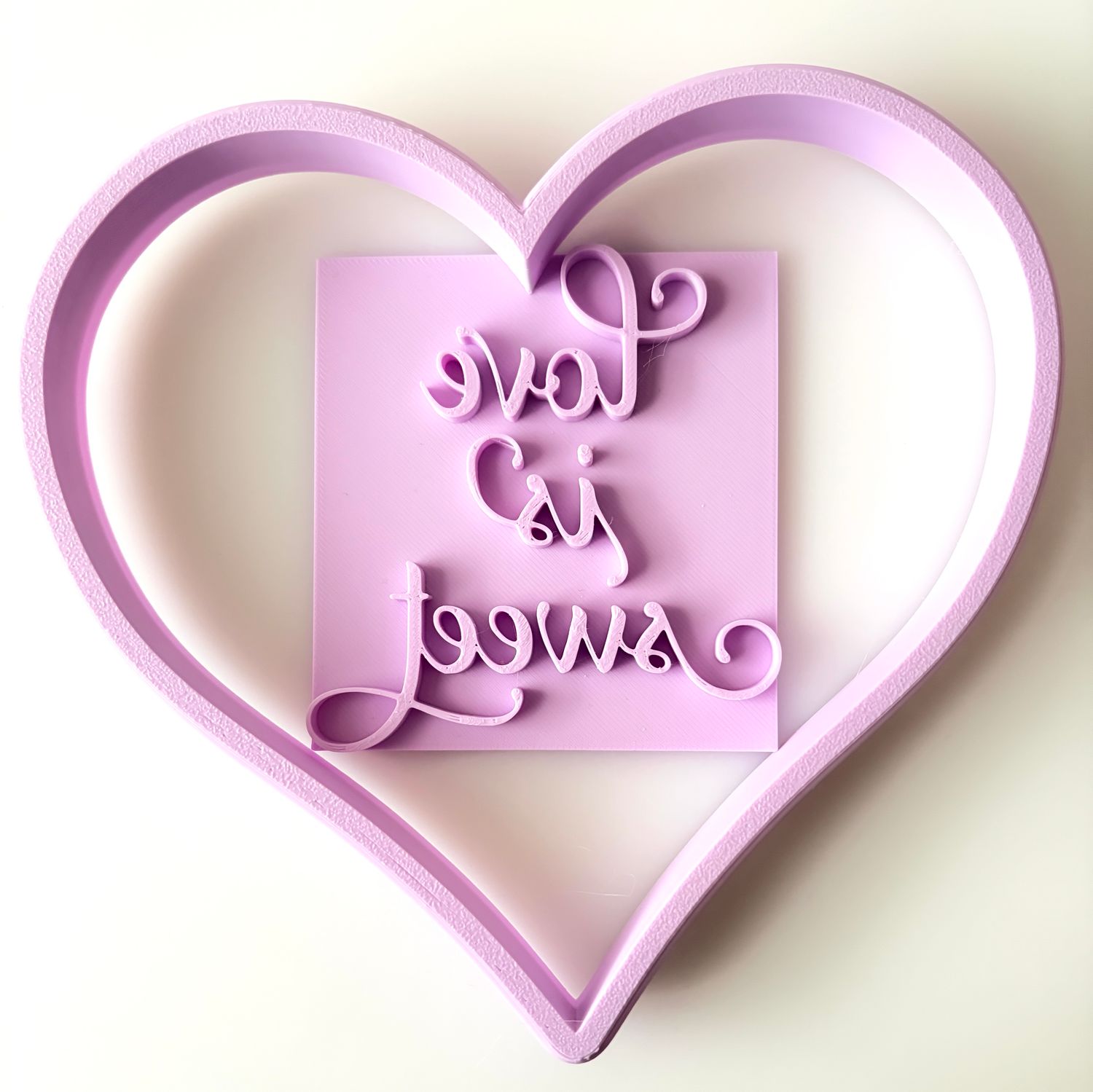 CBS Stamps 'Love is Sweet' Σφραγίδα. Σχέδιο 2- Σφραγίδα