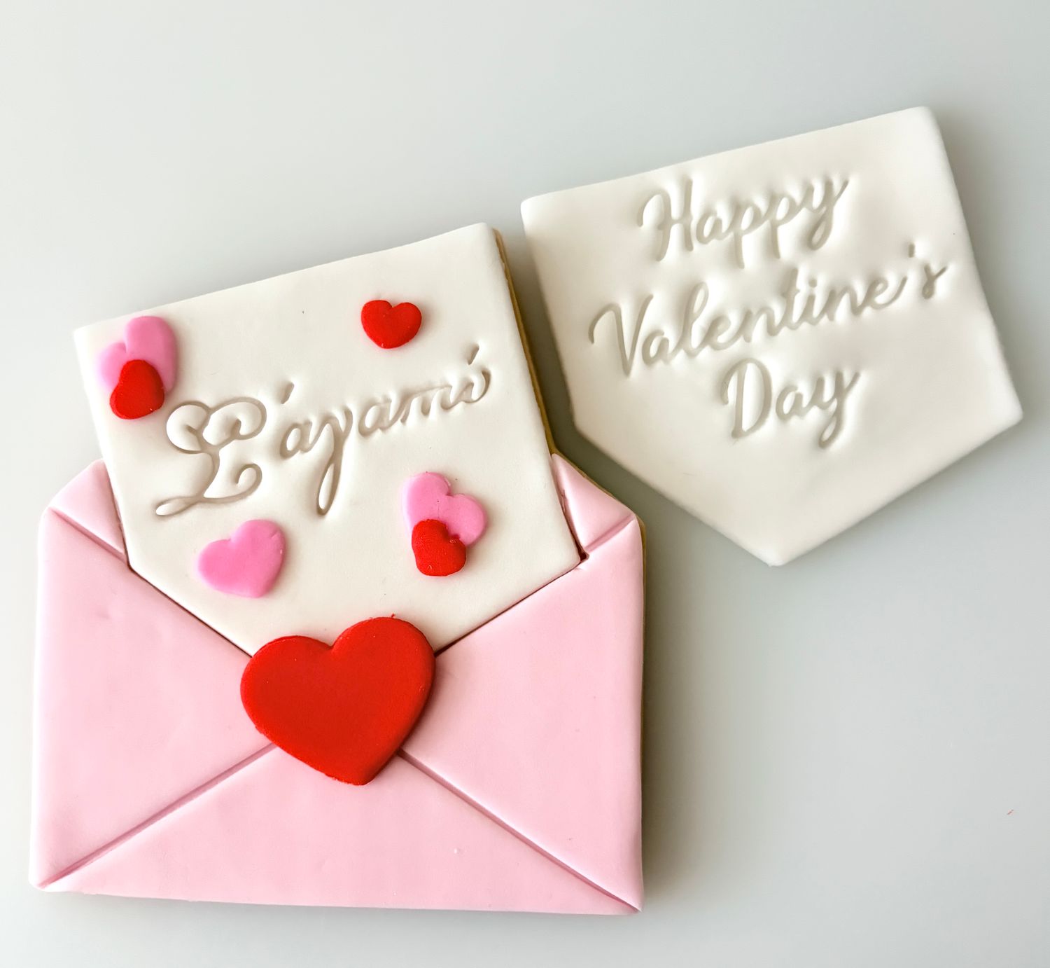 CBS Σετ 8 τμχ κουπάτ LOVE LETTER με δυο σφραγίδες -Φάκελος Με Γράμμα Αγάπης