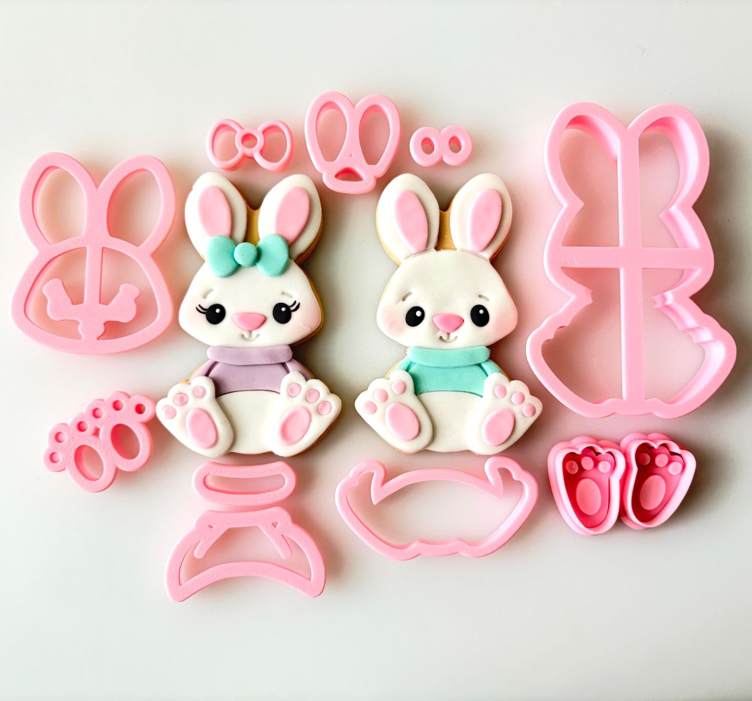 CBS Σετ 12 τμχ κουπάτ CUTE BUNNIES- Σετ Κουπάτ ΓΛΥΚΑ ΚΟΥΝΕΛΑΚΙΑ