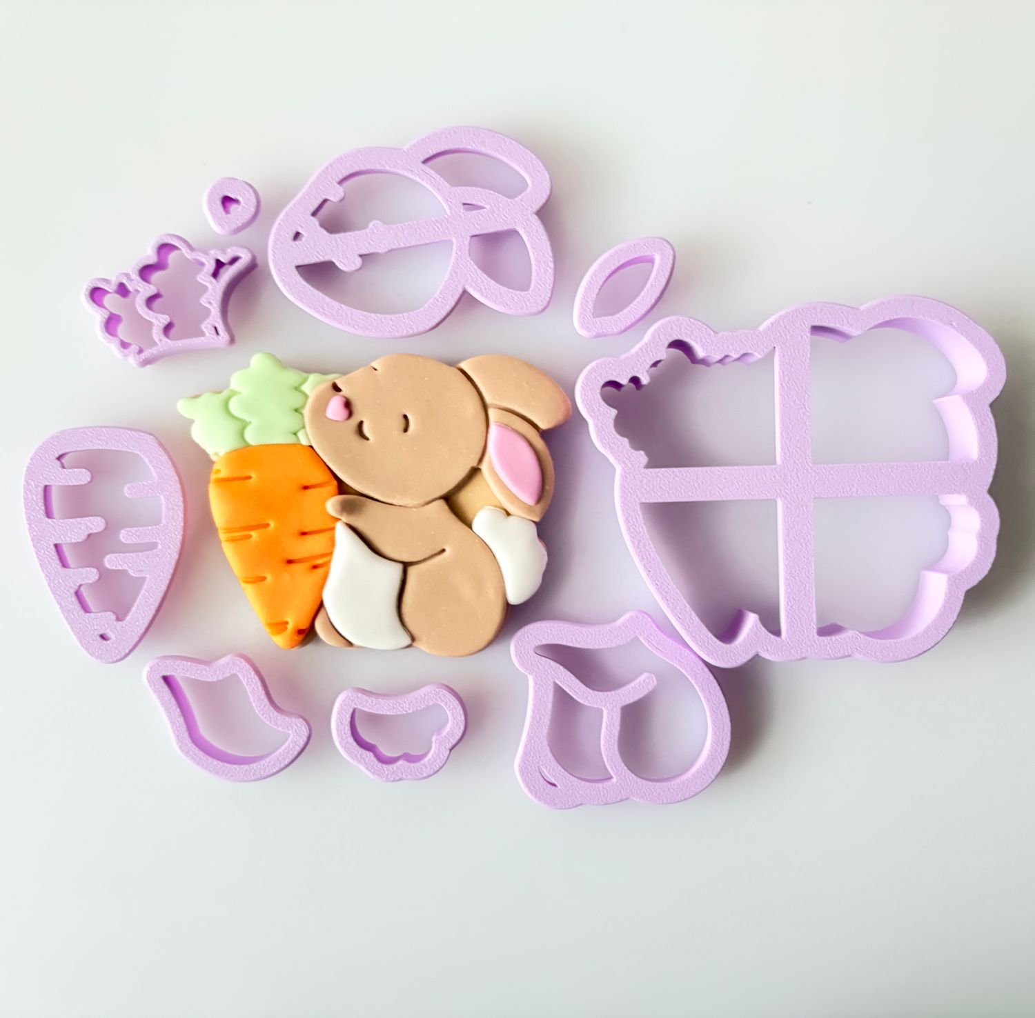 CBS Σετ 9 τμχ κουπάτ BUNNY with CARROT- Σετ Κουπάτ Λαγουδάκι με Καρότο