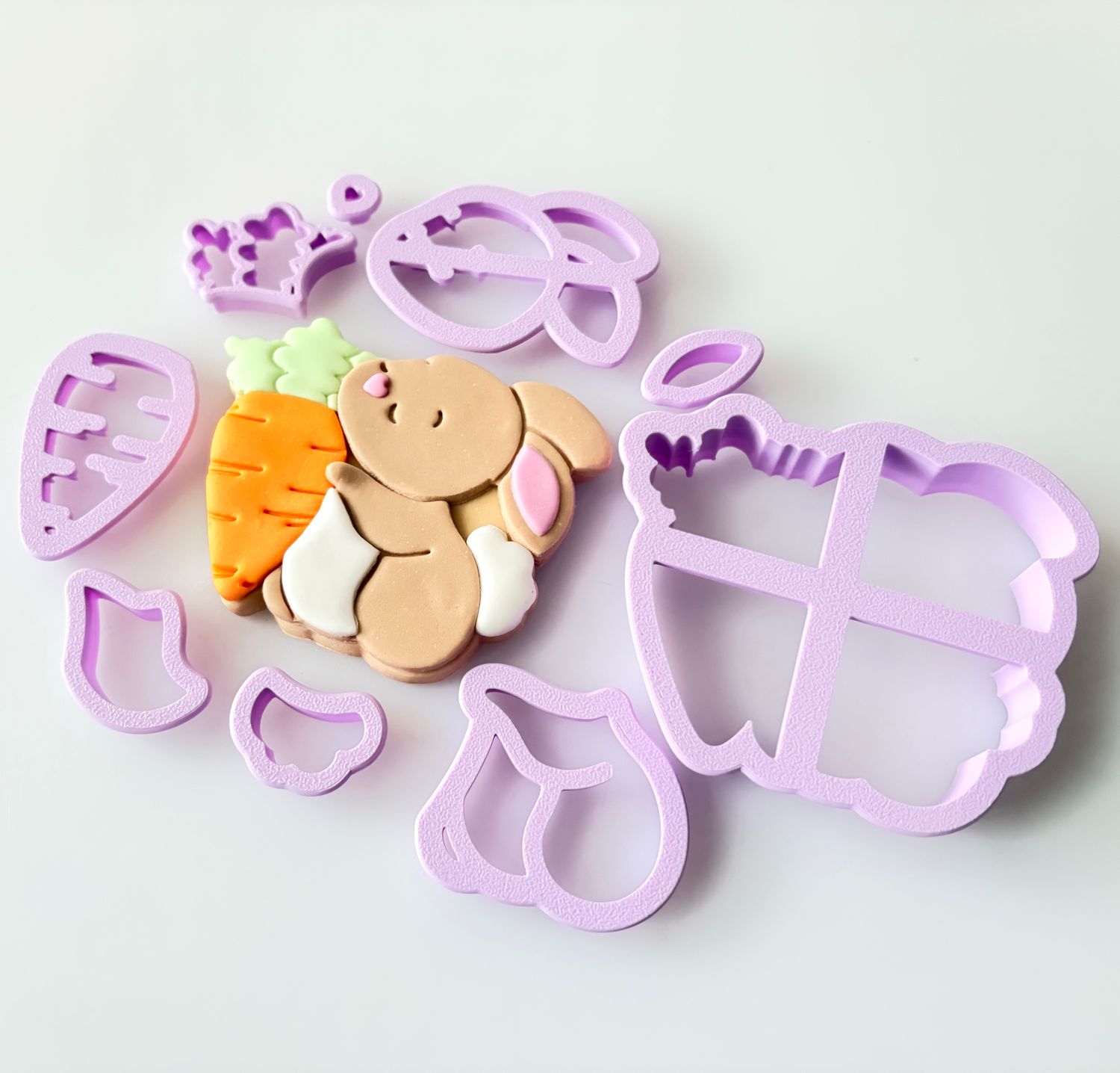 CBS Σετ 9 τμχ κουπάτ BUNNY with CARROT- Σετ Κουπάτ Λαγουδάκι με Καρότο