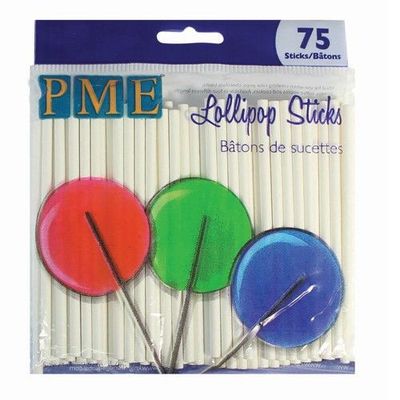 PME Lollipop Sticks Pk/75- Χάρτινα Στικάκια 75τμχ