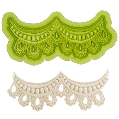Marvelous Molds Silicone Mould -MANDY LACE-Καλούπι Διακόσμησης Μάντυ