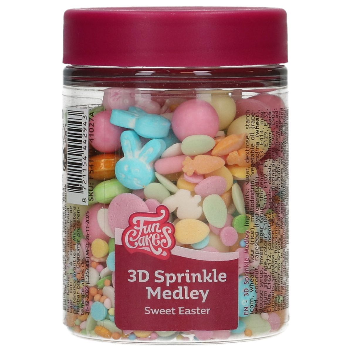 FunCakes 3D Sprinkle Medley - SWEET EASTER 70g Ζαχαρωτά Πασχαλινά