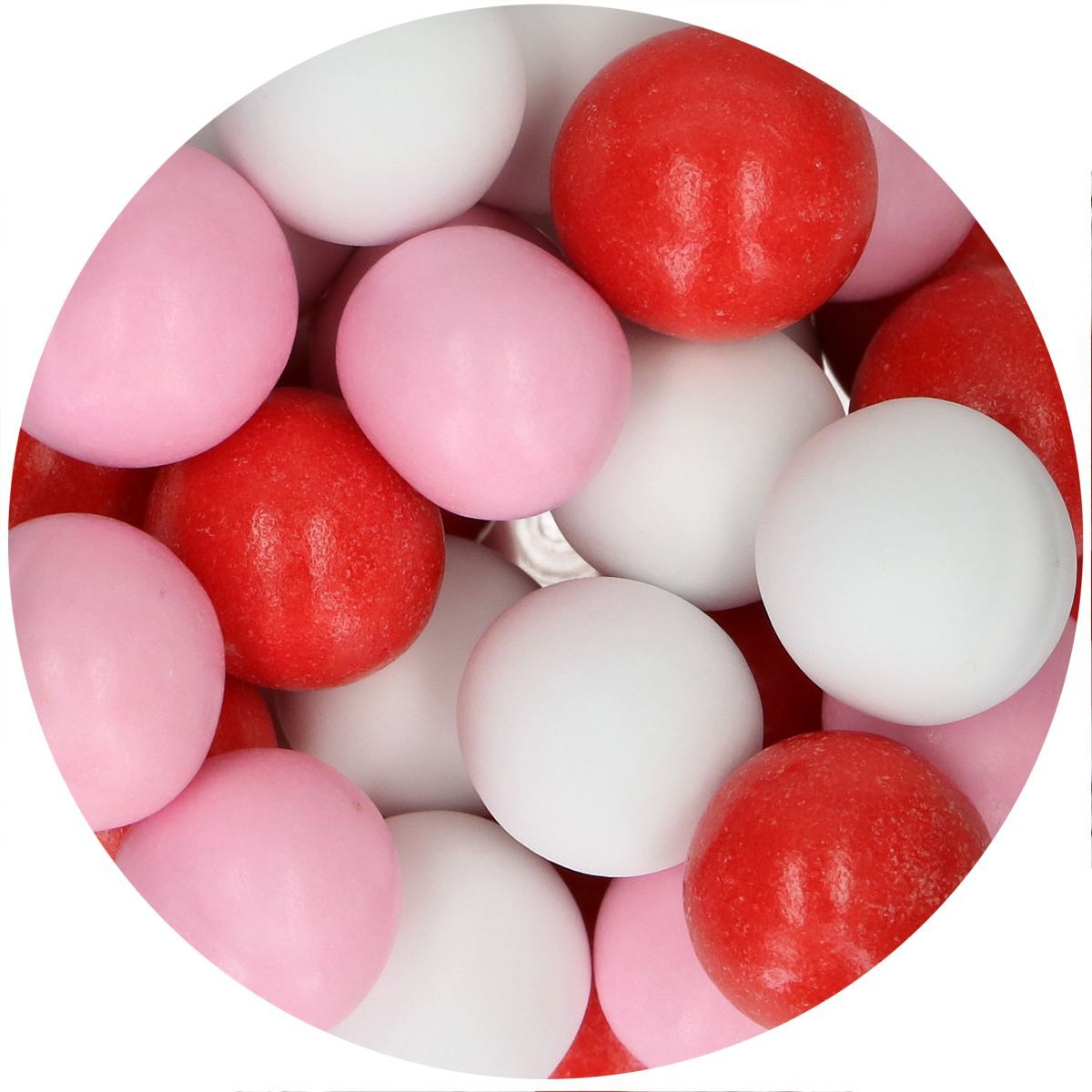 FunCakes Choco Crispy Balls - LOVE AFFAIR 130g - Σοκολατένιες Τραγανές Μεγάλες Πέρλες Μεταλλικό