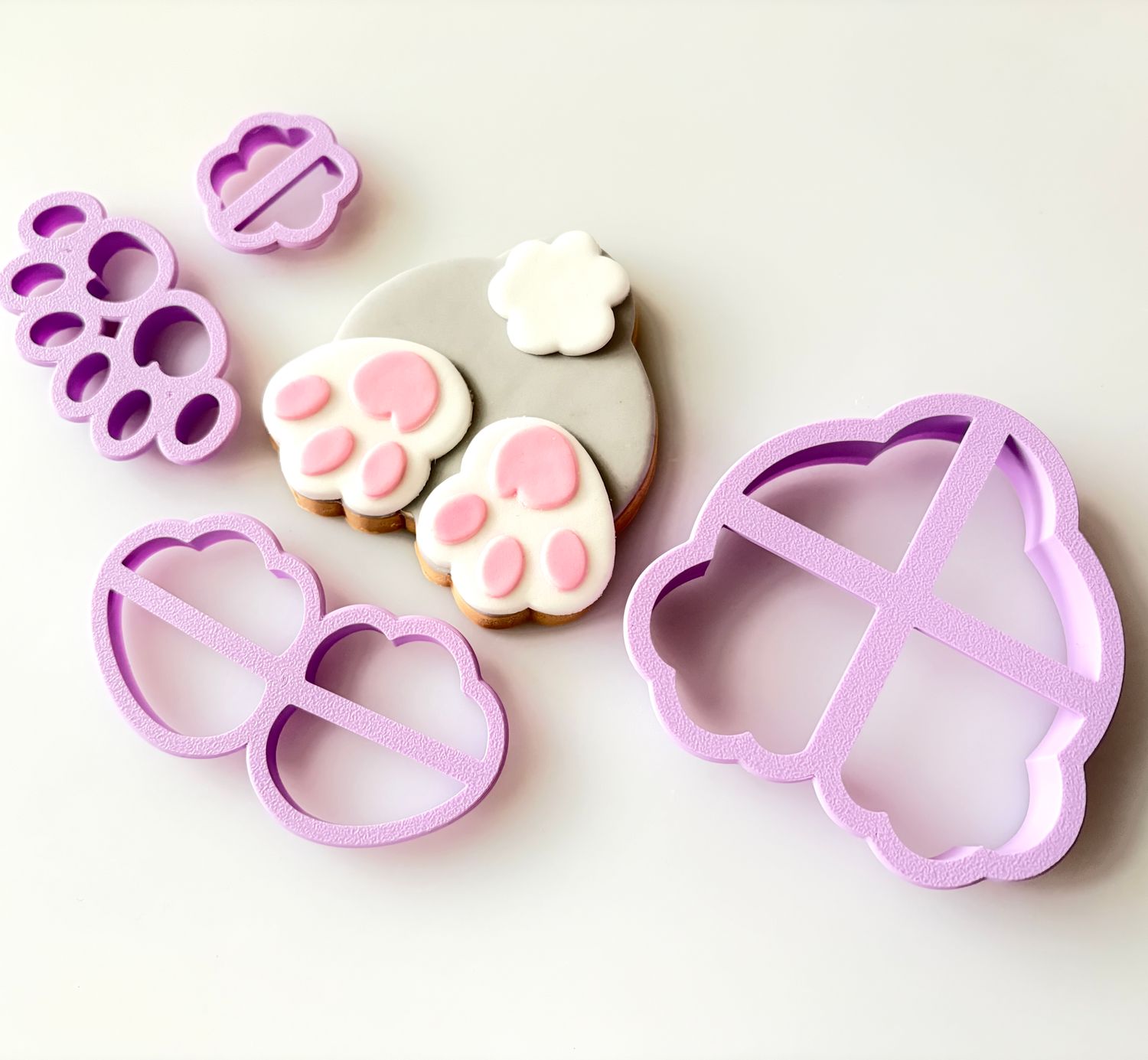 CBS Σετ 4 τμχ κουπάτ CUTE BUNNY BUM- Σετ Κουπάτ Λαγουδάκι