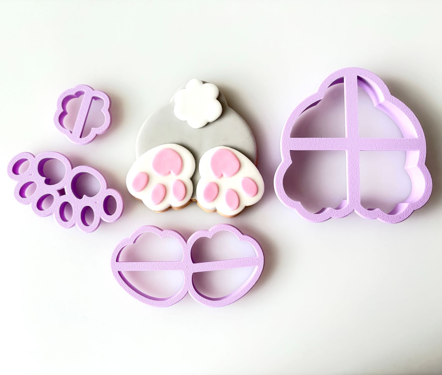 CBS Σετ 4 τμχ κουπάτ CUTE BUNNY BUM- Σετ Κουπάτ Λαγουδάκι