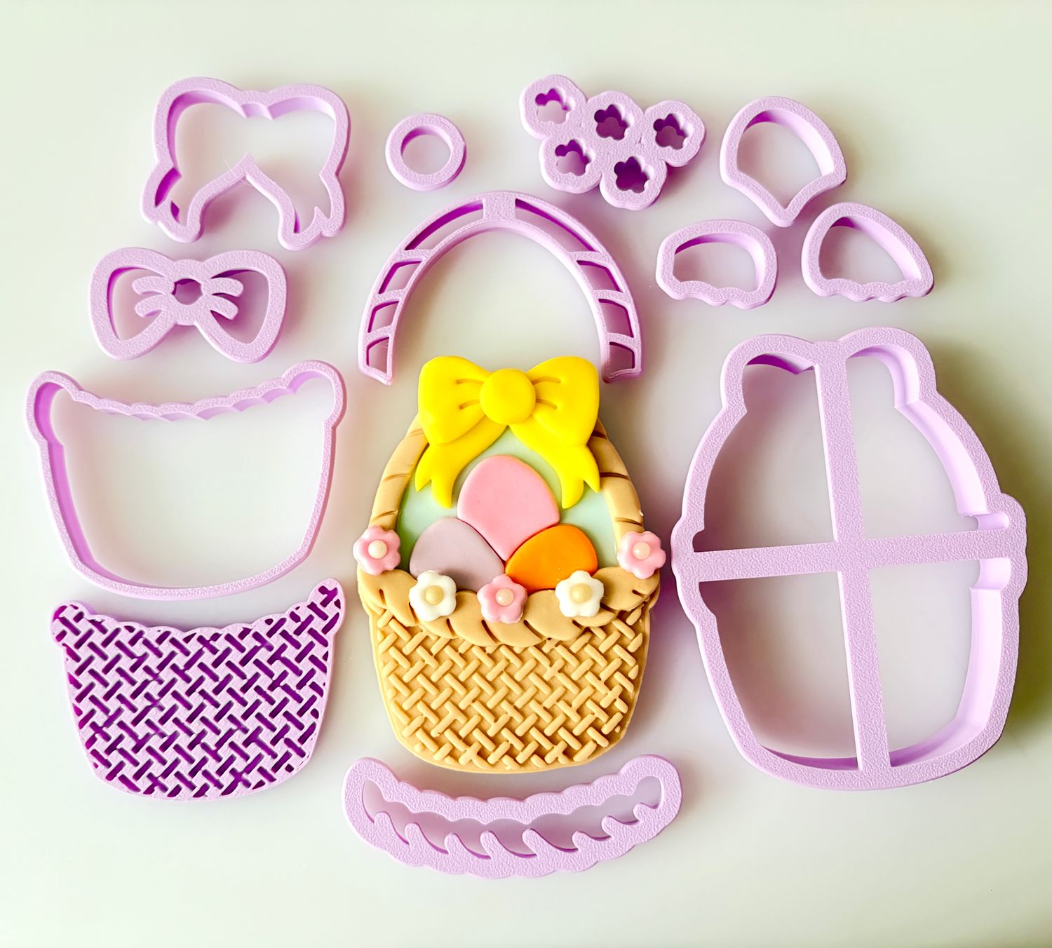 CBS Σετ 11 τμχ κουπάτ EASTER EGG BASKET Σετ Κουπάτ Πασχαλινό Καλάθι