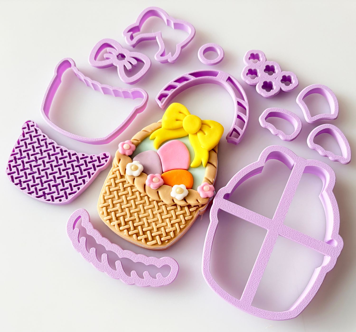 CBS Σετ 11 τμχ κουπάτ EASTER EGG BASKET Σετ Κουπάτ Πασχαλινό Καλάθι