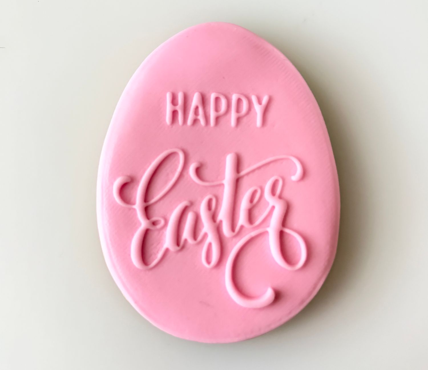 CBS Stamp &amp; Cutter ΑΥΓΟ  'HAPPY EASTER' Κουπάτ &amp; EMBOSS Σφραγίδα