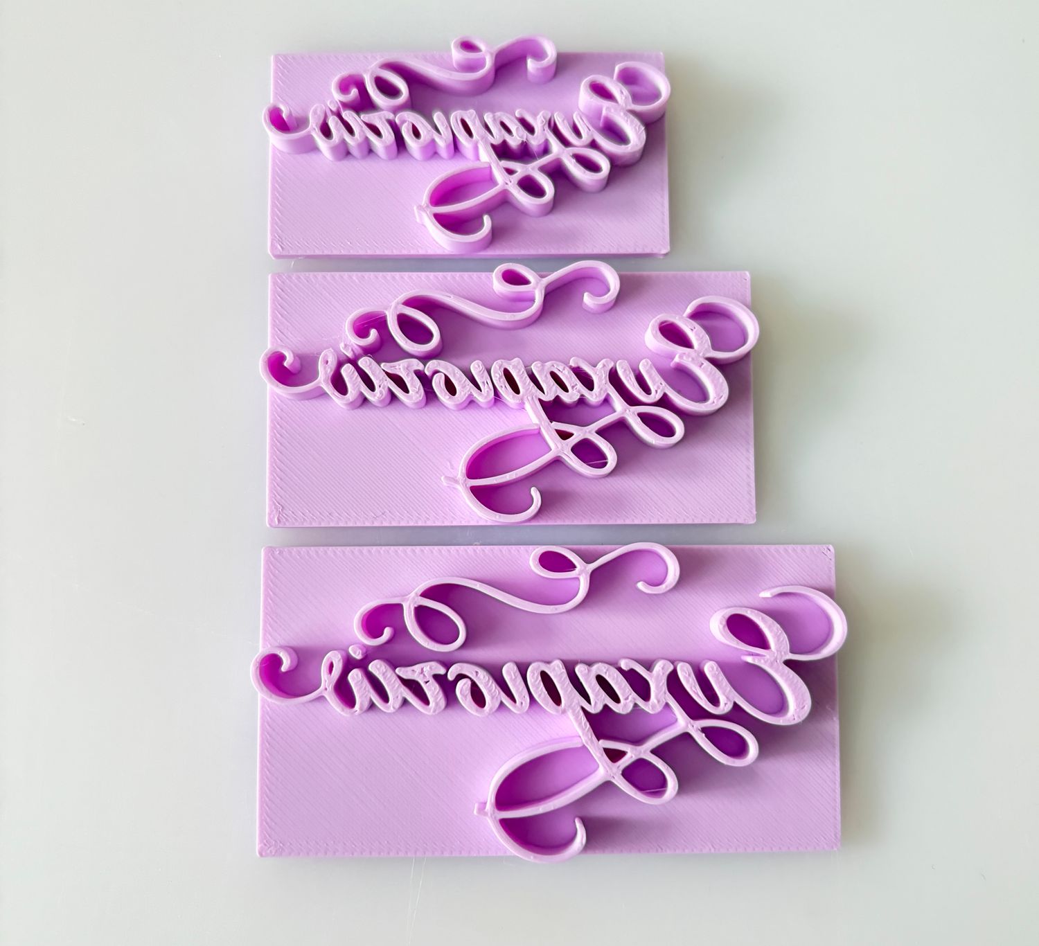 CBS Stamps 'Ευχαριστώ' Σφραγίδα. Σχέδιο 4