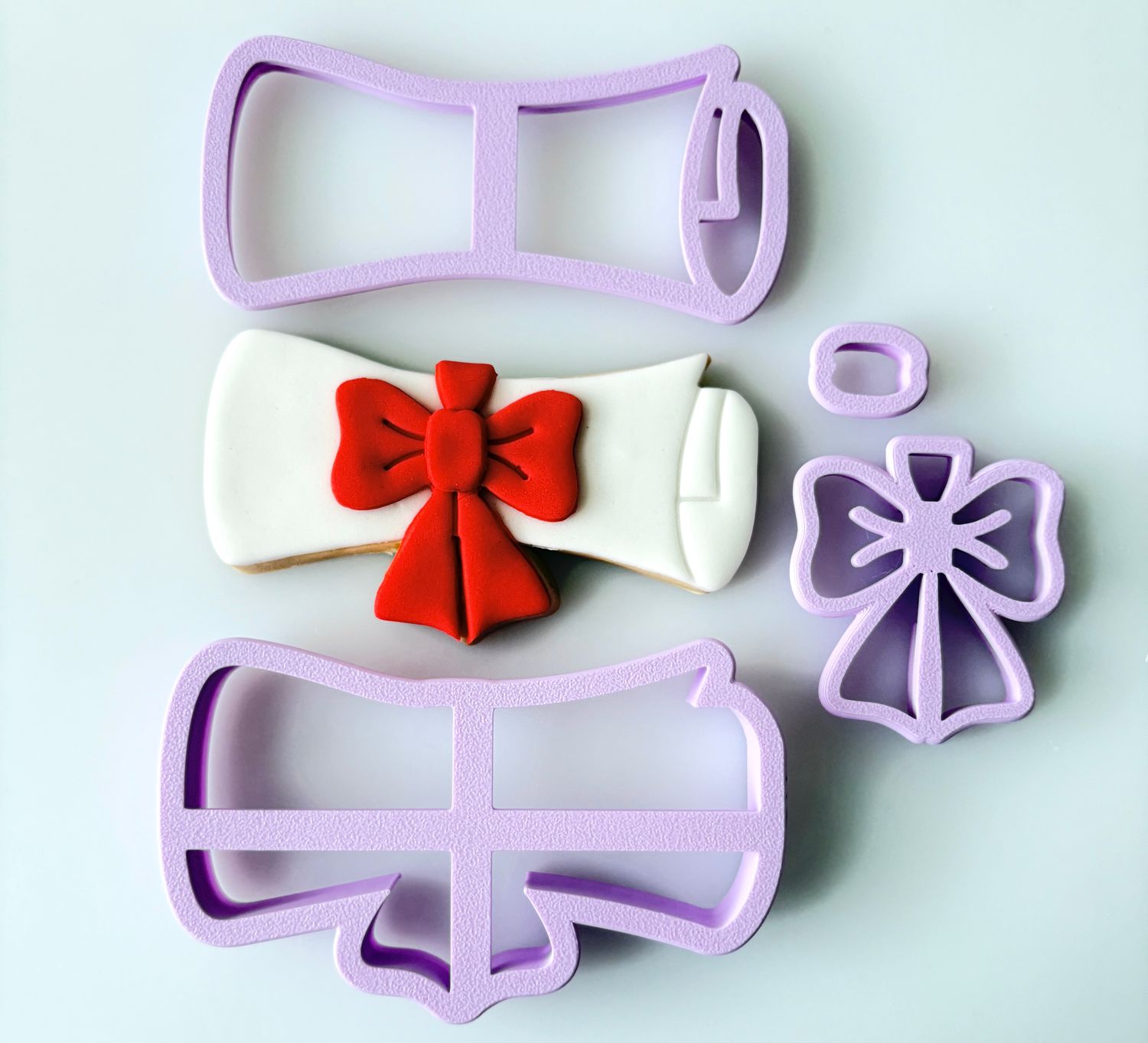 CBS Σετ 4 τμχ κουπάτ GRADUATION SCROLL  9εκ, 10εκ ή 11εκ