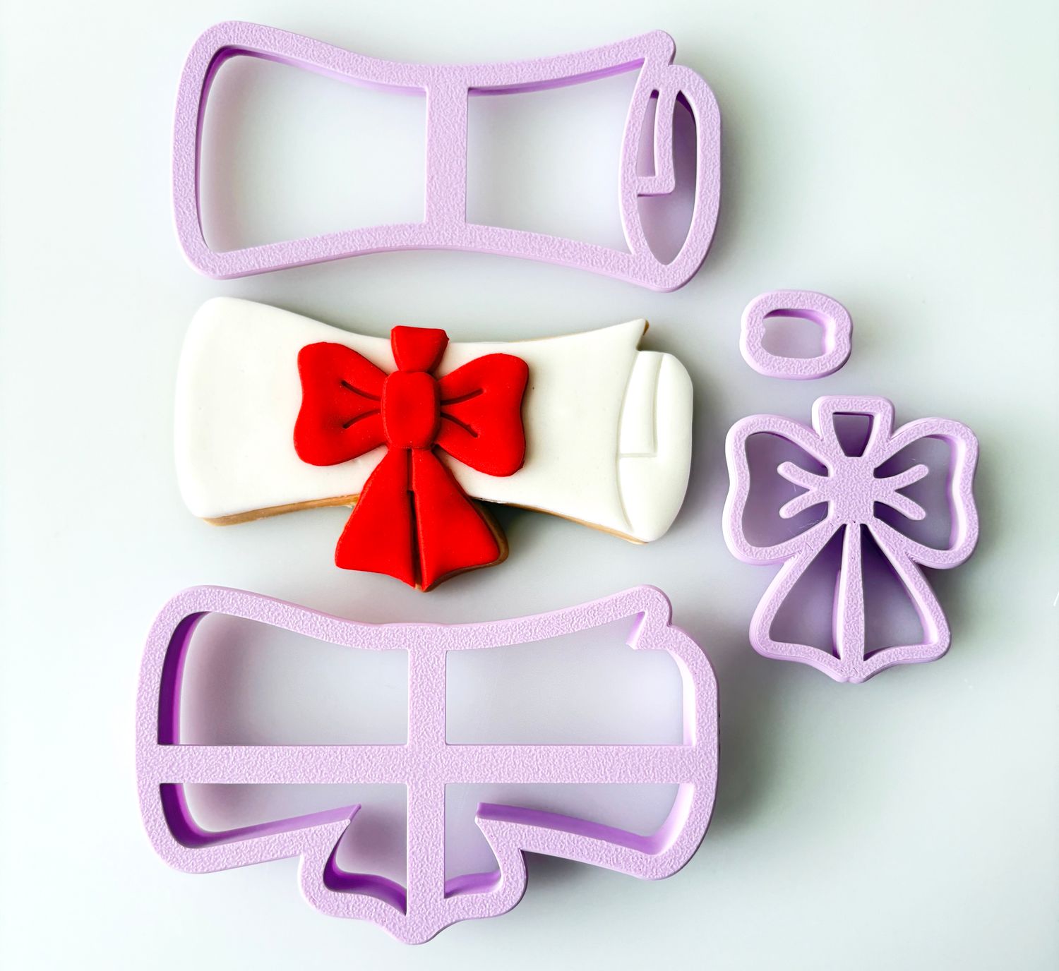 CBS Σετ 4 τμχ κουπάτ GRADUATION SCROLL  9εκ, 10εκ ή 11εκ Σετ κουπάτ πτυχίο -πάπυρος