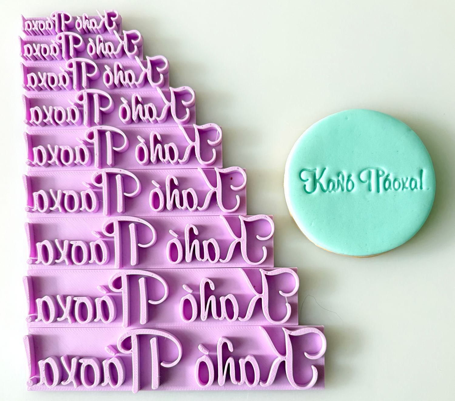 CBS Stamps 'Καλό Πάσχα' Σφραγίδα-LARGE. Σχέδιο 10