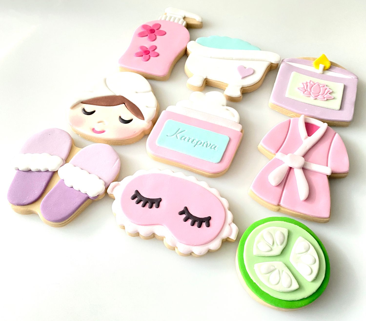 CBS Σετ 4τμχ κουπάτ SPA GIRL Κουπάτ