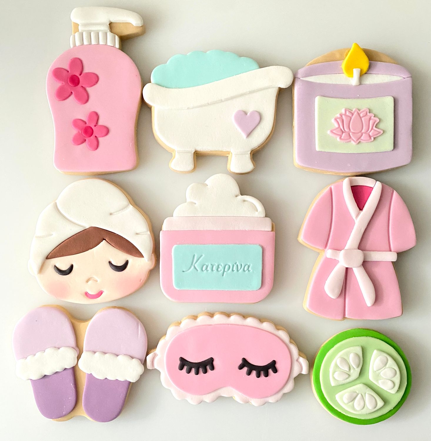 CBS Σετ 4τμχ κουπάτ SPA GIRL Κουπάτ