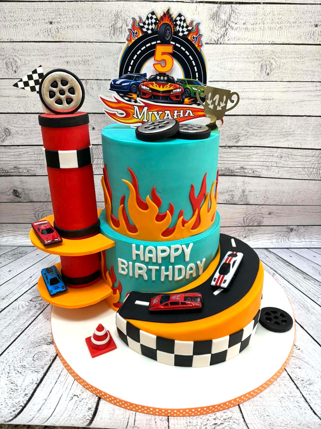 CBS Cake Border Cutter -FLAMES - Κουπάτ φλόγα