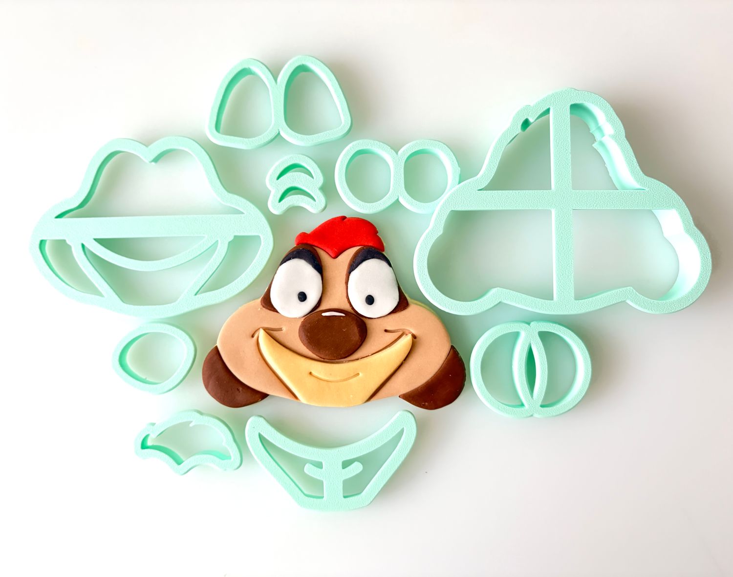 CBS Σετ 9 τμχ κουπάτ The Lion King -TIMONE