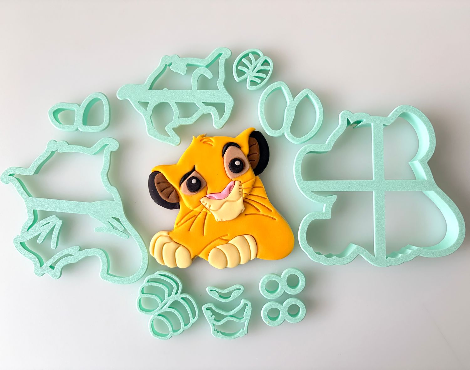 CBS Σετ 11 τμχ κουπάτ LION KING -SIMBA