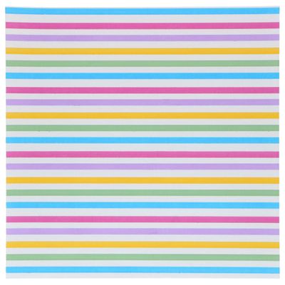 Bento Box Liner RAINBOW STRIPES 50τμχ-Λαδόκολλα πολύχρωμη