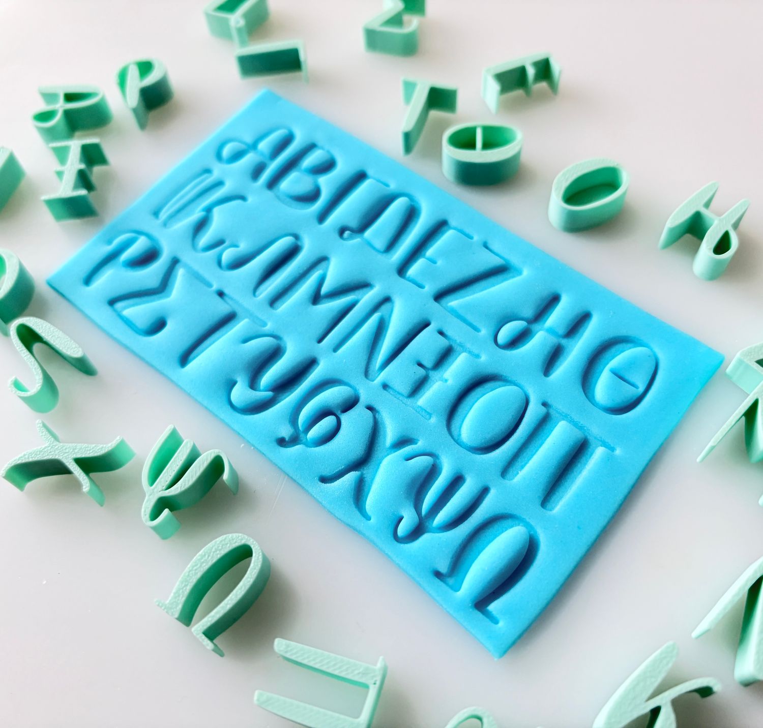CBS Font Stamp 'MIDNIGHT' Σφραγίδες με Ελληνικά Γράμματα &amp; Νούμερα. Μέγεθος απο MINI μέχρι LARGE
