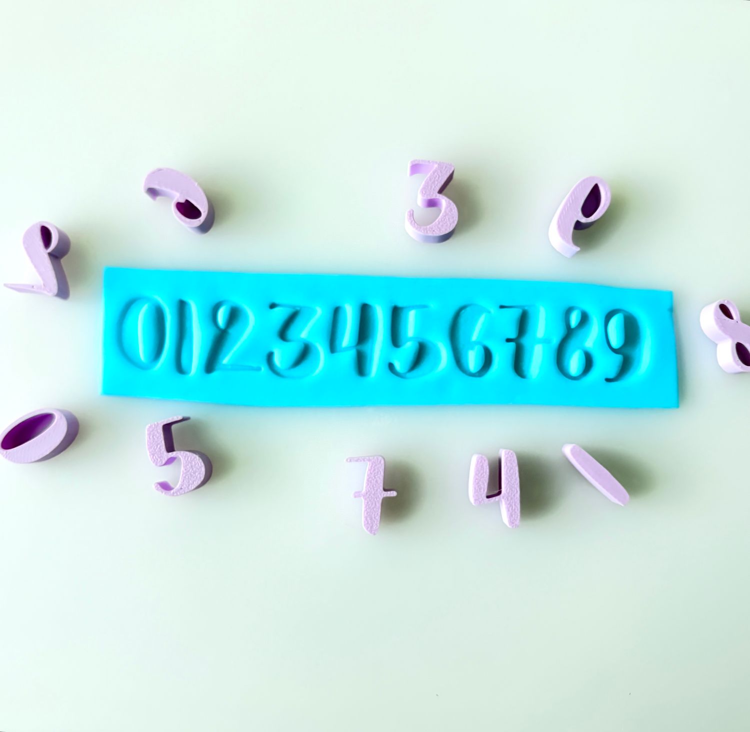 CBS Font Stamp 'MIDNIGHT' Σφραγίδες με Ελληνικά Γράμματα &amp; Νούμερα. Μέγεθος απο MINI μέχρι LARGE