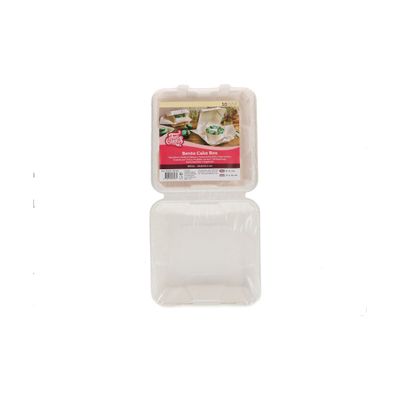 10 Τμχ FunCakes Bento Cake Box White Pack of 10 -LARGE- Κουτί με καπάκι μεγάλο