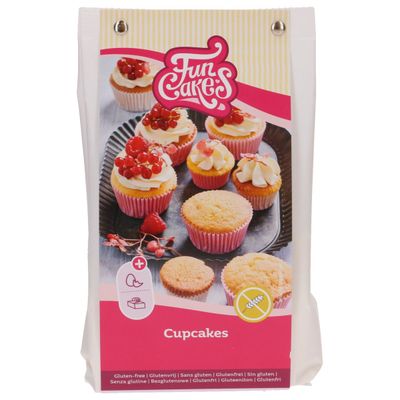 FunCakes Gluten Free Mix -CUPCAKES -Μείγμα για Καπκέϊκ Χωρίς Γλουτένη 400γρ