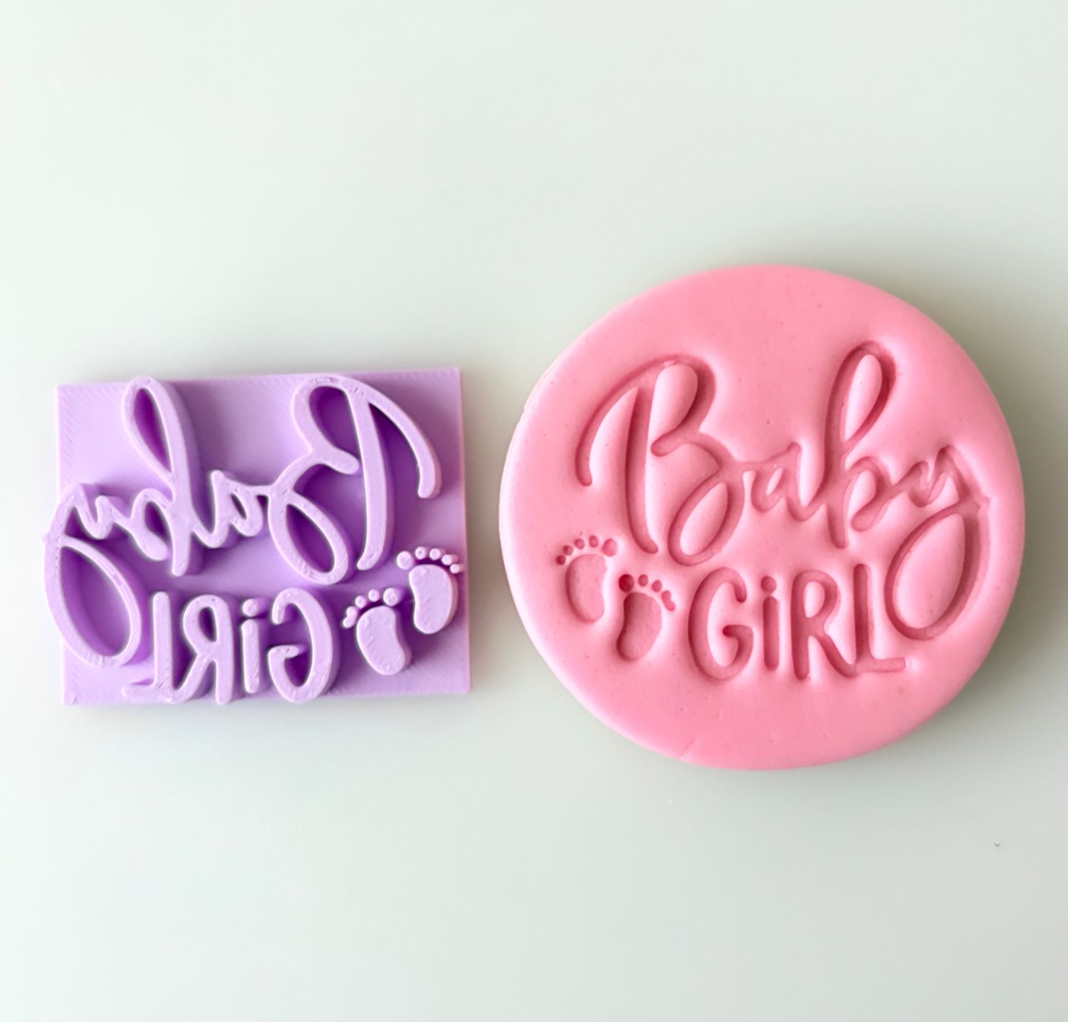 CBS Stamps Σφραγίδα  ''Baby Girl'' Σχέδιο 3