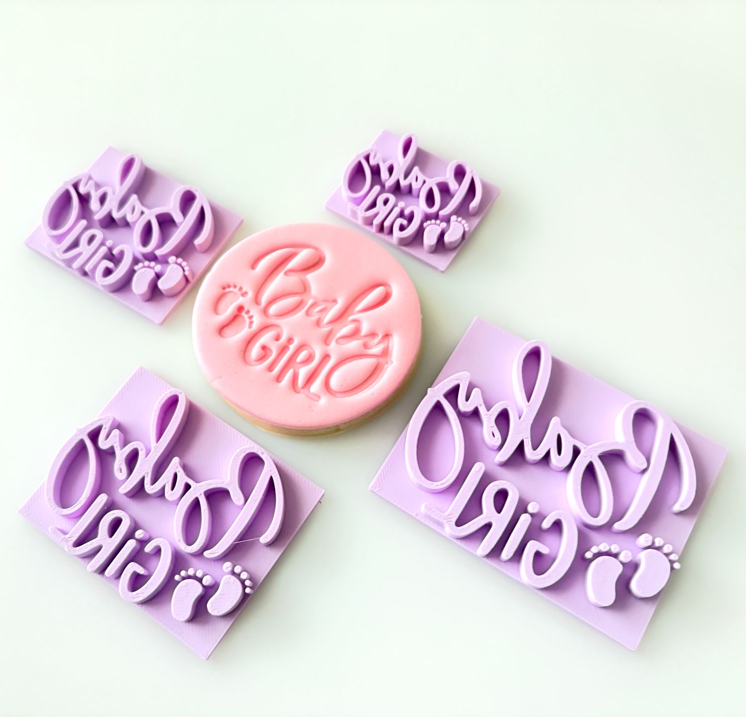 CBS Stamps Σφραγίδα  ''Baby Girl'' Σχέδιο 3