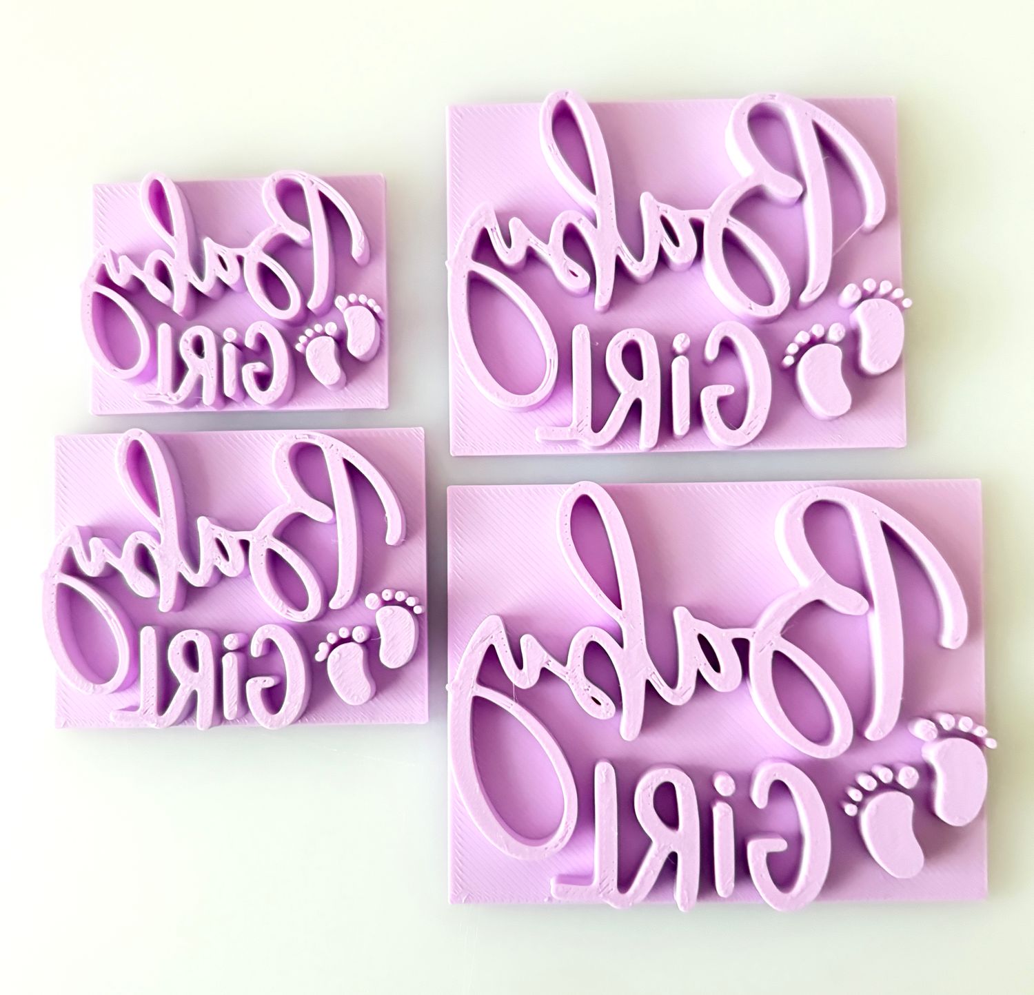 CBS Stamps Σφραγίδα  ''Baby Girl'' Σχέδιο 3