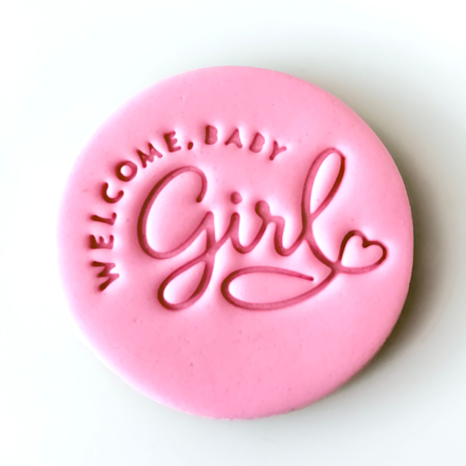 CBS Stamps Σφραγίδα  ''Welcome, Baby Girl'' Σχέδιο 3