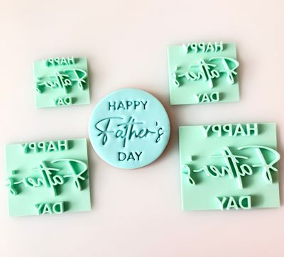 CBS Stamps Σφραγίδα  ''Happy Father's Day'' Σχέδιο 1 -Σφραγίδα Ευτυχισμένη Ημέρα Μπαμπά
